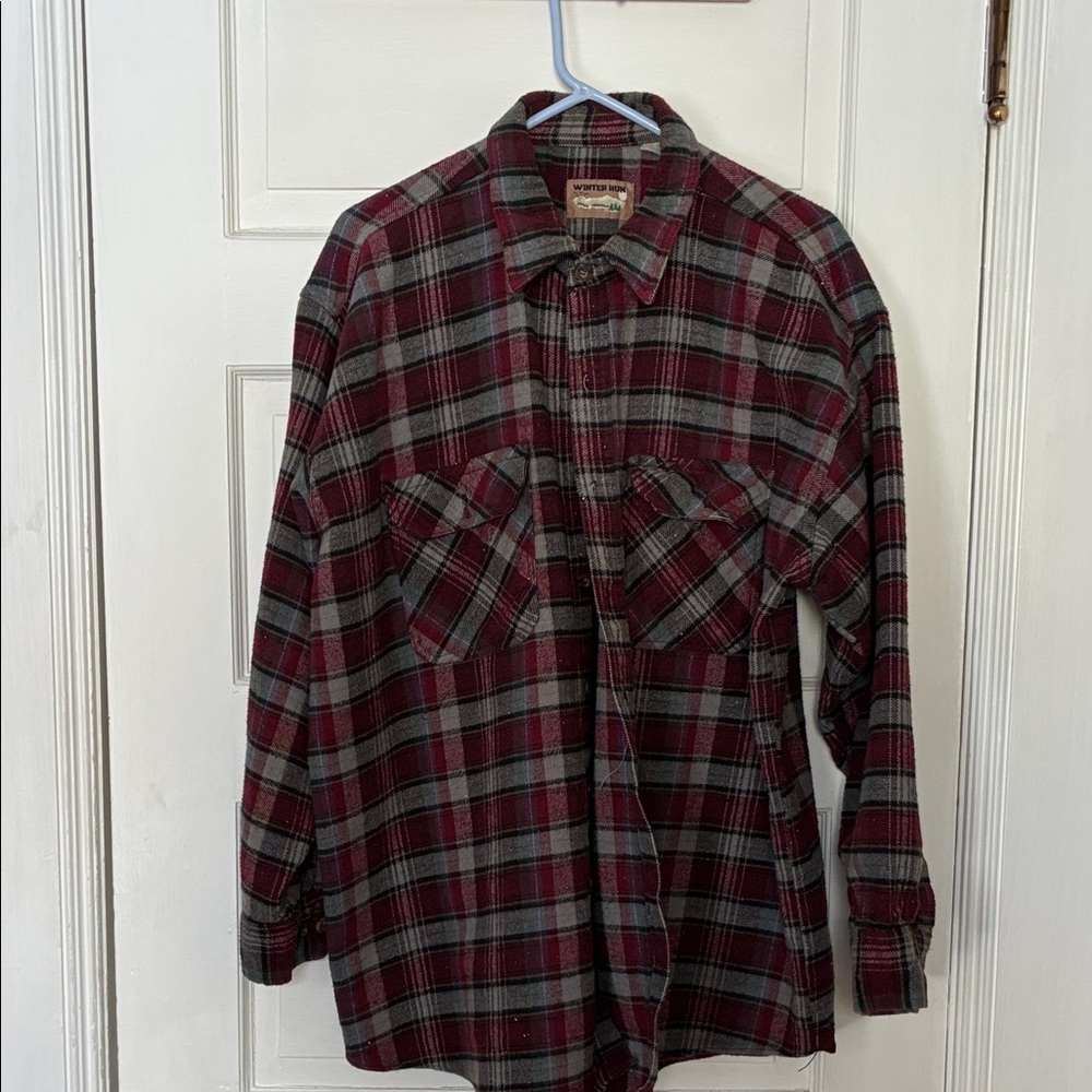 Classic Plaid Button Down Shirt